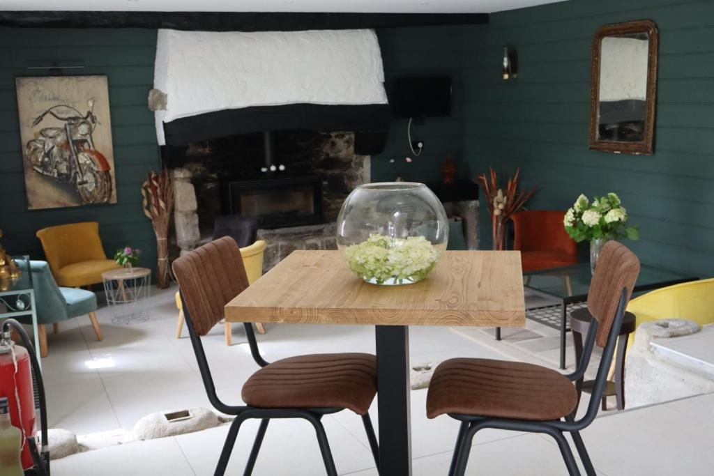 Le Relais De Porz Morvan Plomodiern エクステリア 写真